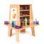Promotional Kids Easel Wooden Stand for Drawing Board
