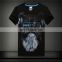 3D sublimated t shirt-casual wear-summer wear tshirt-customise simple 3d printing tshirt