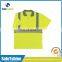 OEM service breathable good quanlity reflective safety yellow polo shirt