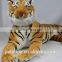 Hot Sale Life size Giant ,realistic tiger plush toy wild animal different style plush tiger posed in a realistic stance.