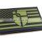 Customized Color Top Quality No Mold Cost USA American Flag Tactical Morale Soft Rubber Custom PVC Patch
