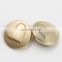 High-grade 1 Hole Heart Metal Shank Buttons for Fashion Suits Coats