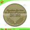Best quality promotional customize matel custom brass challenge coin