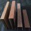 Supermarket Original Ecological Wood Grain Exterior Wall Aluminum Square Pass Wholesaler