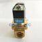 GOGO 2 way Pneumatic Brass 1 1/2" water solenoid valve zero pressure start AC220V Orifice 35mm normal close PU-40 with plug type