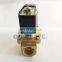 GOGO 2 way Pneumatic Brass 1 1/4" water solenoid valve zero pressure start 24V DC Orifice 35mm normal close PU-35 with plug type