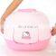 Large Size Totally Closed Pet Poop Cleaning Anti-splash Cat Litter Box