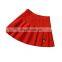 2020 summer girls kids fashion solid pleated skirt