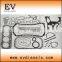TRUCK Overhaul 4JG2 rebuild kit piston ring liner cylinder head gasket bearing valve crankshaft conrod pump