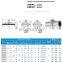LMFC-LUU Flange linear motion bearing CNC parts