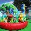 Animal Kingdom Toddler Zone Inflatable Kids Children Playground, Commercial Jumping Castle Bouncers For Toddlers