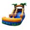 2020 new 13ft inflatable tropical paradise water slides with air blower