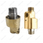 Duoflow design brass housing high speed rotary union for cooling water, hydraulic oil, air