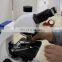 Medical lab biological microscope with led lamp