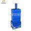 Galvanised steel U-Shape Box for SCC concrete flowability testing