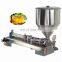 Joygoal - pneumatic one-head paste filling machine with table (filling machine for hummus, mayonnaise, sauce, balm )