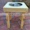 Custom color and logo wooden elevated dog food bowl, wood dog bowl stand                        
                                                Quality Choice