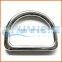 China supplier fashion style d ring metal d ring bag d ring