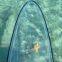 High quality full transparent clear SUP paddle board with clear window into the sea