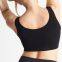 Ladies' santoni seamless knit quick dry & wicking cross back high support sports bra.