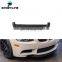 Carbon Fiber M3 Front Diffuser Lip for BMW E9x E90 E92 E93 M3 08-13 CRT Style