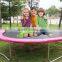 Kids Safe Round Outdoor Trampoline Park