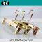 sun shine color clear plastic pant hanger wholesale for trouser pants with tie rack
