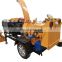 Tree branch straw shredder garden gasoline shredder  wood chipper