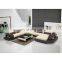 CBM G8005 7 seat U shaped sofa genuine leather home furniture sectional living Room sofa set