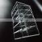 Cheap clear case tabletop storage acrylic rack DVD or CD counter display holder