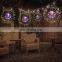 Hanging starburst fairly light firework light Christmas Lights Room Garden Decoration led  dandelion chandelier