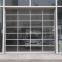 Automatic Garage Door aluminum alloy material modern new black sectional panel garage door Tempered aluminum glass garage door