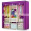 cheap bedroom furniture portable baby kids closet storage organizer cabinet foldable customized modern fabric wardrobe