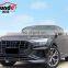 Runde Car Modification For 2021 Audi Q8 upgraded Carbon Fiber Sports Style Body Kit Front Lip Rear Lip Side Skirt Tail Spoiler