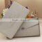 2016 Fashionable Unique Flocking Indian Wedding Card Design with Box