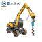 Hengwang HW80L Excavator Auger Drilling  New Design Hydraulic Auger Drilling Machine For Sale