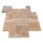 Direct Sale French Pattern Travertine Floor Tile For Outdoor pavers