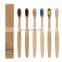 OEM welcome wholesale  Charcoal Eco Friendly bamboo toothbrush