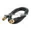 Black CCTV Video Connection Golden Plated BNC CABLE  HD Camera Cable 75 Ohm SDI  BNC Cable