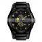 skmei 9165 leather men quartz time sports watches jam tangan sport