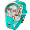 Fancy custom watch women wristwatch fashion 3 eyes chrono diamond lady watch
