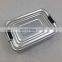 Food Grade Rectangular Metal Aluminium Bento Lunch Box