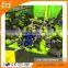 Large multi-functional small indoor kids indoor fitness trampolines parks with foam pit