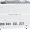food storage glass door deep chest freezer, household freezer