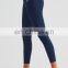 Good Quality Customized With Side Pockets Crotchless Yoga Leggings Women Workout Gym Yoga Wear No Trace Nude Feeling Pants