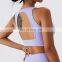 Women Airbrush Mesh Corset Tank Tops Oem Sexy Hollow Backless High Impact Sports Bras