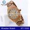 fashion business wooden watches for women watches bamboo wooden watch for men