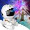 Portable Galaxy Star Projector Mini Astronaut Night Sky Projector Lamp Remote Control Decorative Night Light For Bedroom