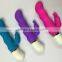 2016 New sex toys hot sexi photo image purple waterproof double rabbit vibrator free vibrating dildo for women