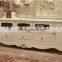 Fench style classic living room furniture wood Tv cabinet